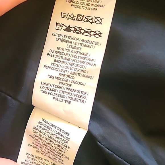 Faux Leather Jacket Size XS - Picture 7 of 9